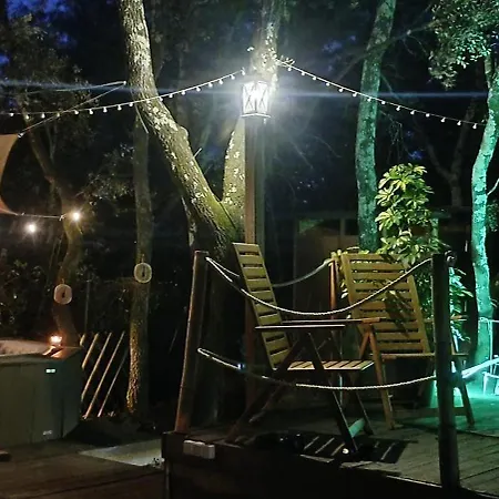 Campo de lujo évasion En Pleine Nature, Tipi Insolite Et Jacuzzi Au Pont Du Gard !